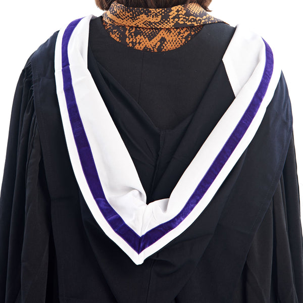 Bachelors graduation hood for Imperial College London Bachelors graduation hood for Imperial College London