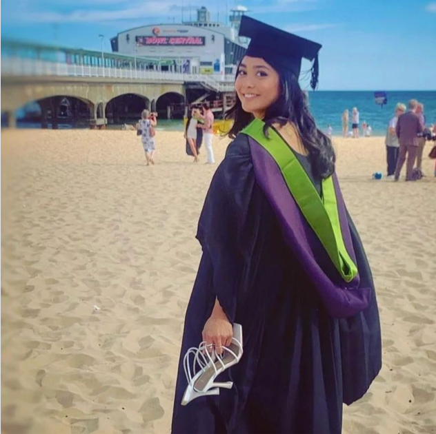 Customer at Arts University Bournemouth Graduation