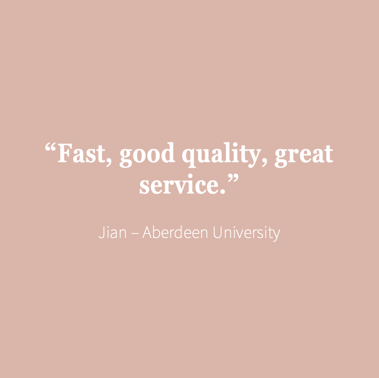 Aberdeen University Masters Graduation Set