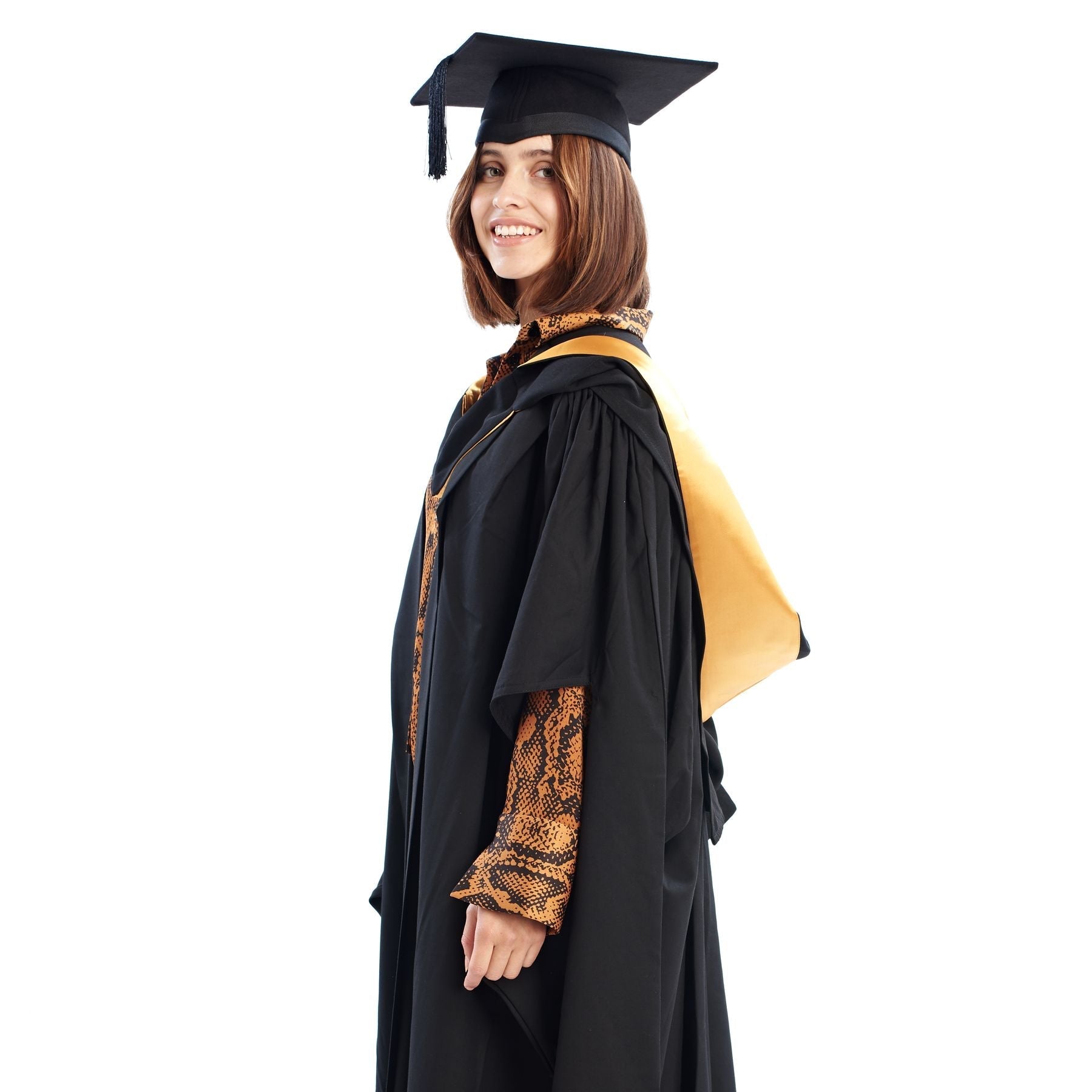 Bachelors graduation hood for the DBS institute (hire) – Churchill Gowns