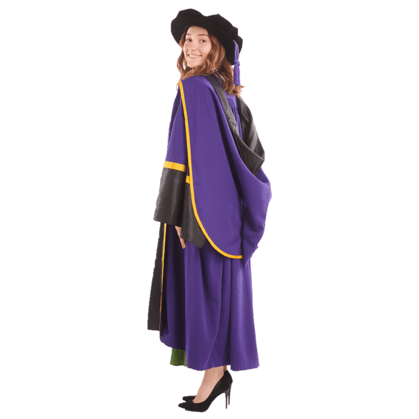 Cardiff Graduation Robe Cardiff University Doctoral Graduation Gown Set