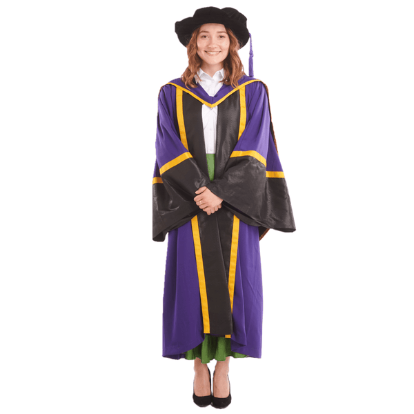 Cardiff Graduation Robe Cardiff University Doctoral Graduation Gown Set