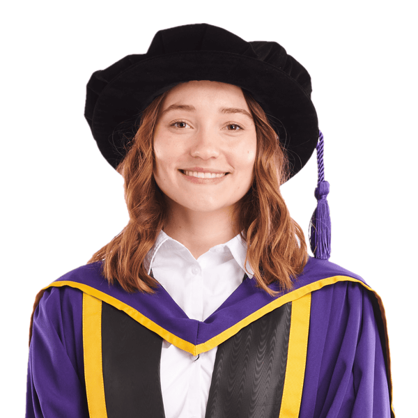 Cardiff University Doctoral Graduation Gown Set