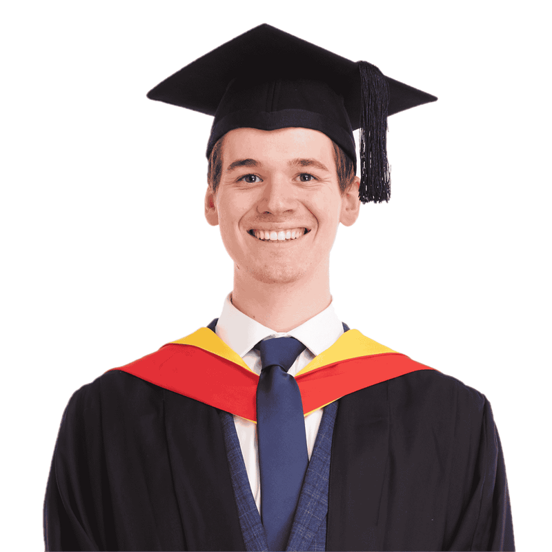 Wrexham University Bachelors Graduation Set (Hire)
