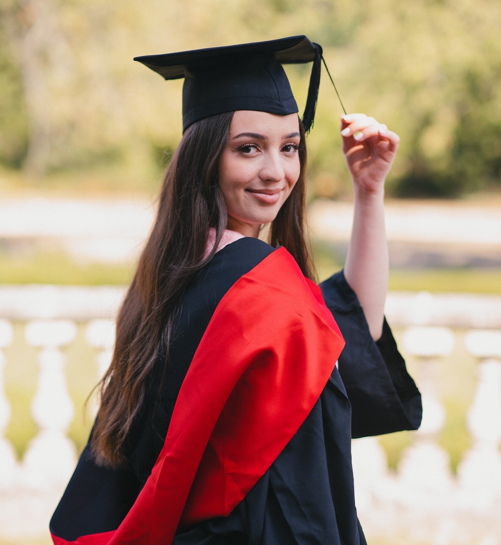 1 Hour Graduation Cap and Gown Photoshoot - Churchill Gowns