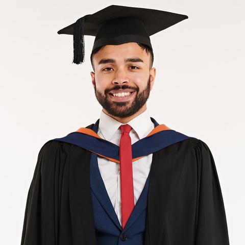 Masters Graduation Hood