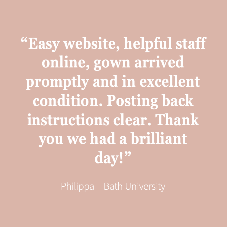 Bath University Bachelors Graduation Set (Hire)