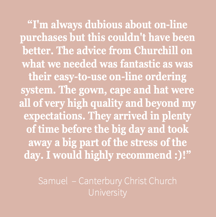 CCCU Masters Graduation Set (Hire)