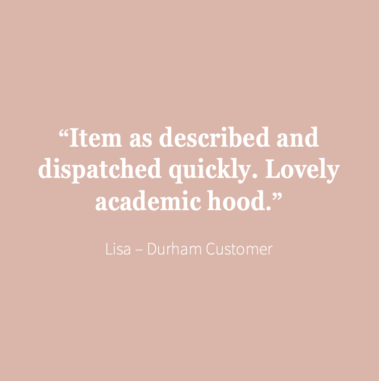 Durham University Masters Graduation Set