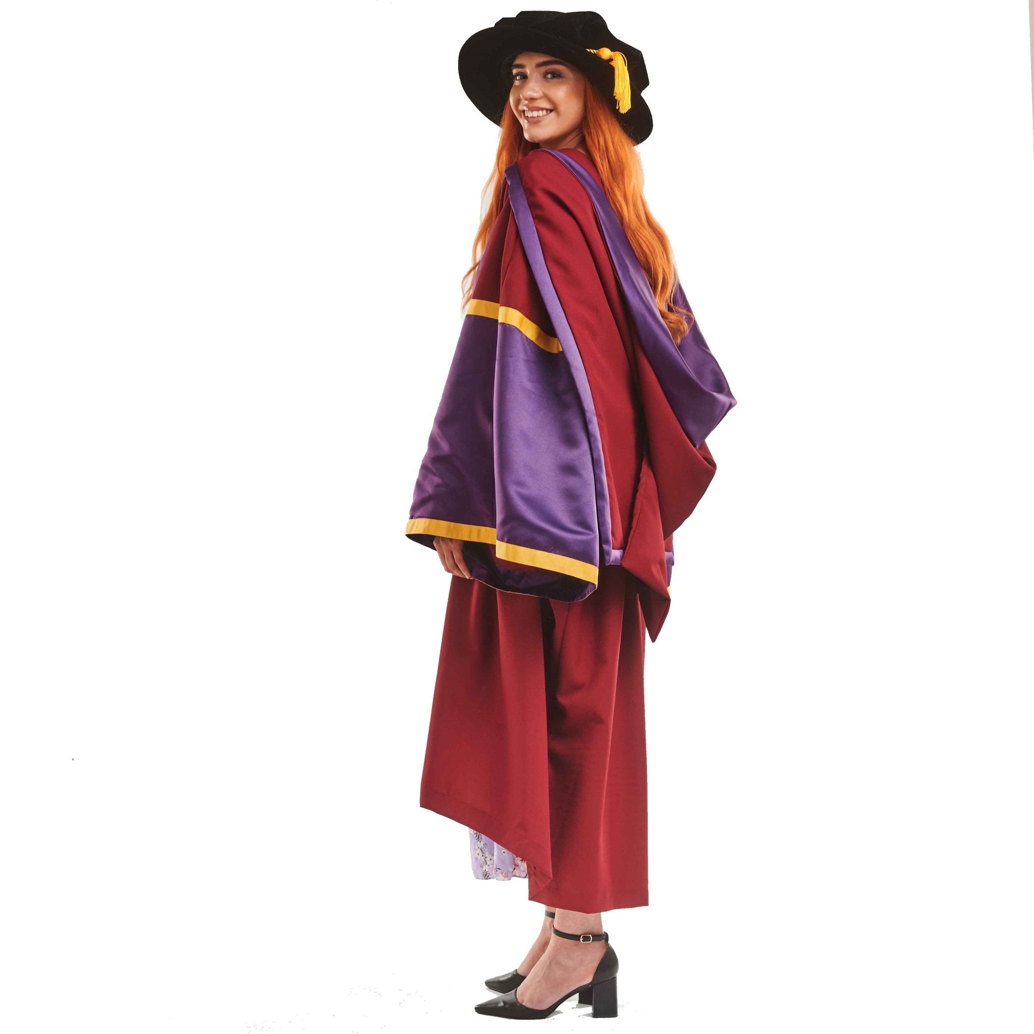 Manchester University Doctoral Graduation Gown Set – Churchill Gowns