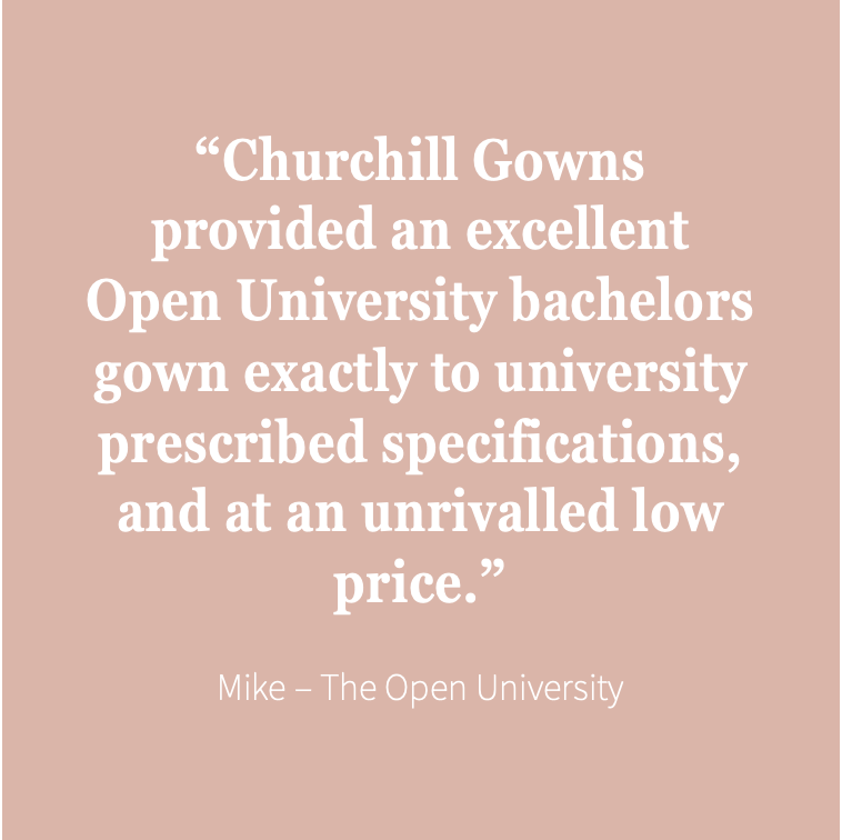 Open University Masters Graduation Set – Churchill Gowns