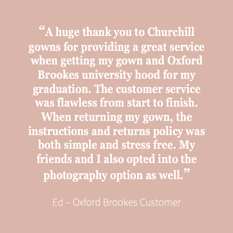 Oxford Brookes University Bachelors Graduation Set (Hire)