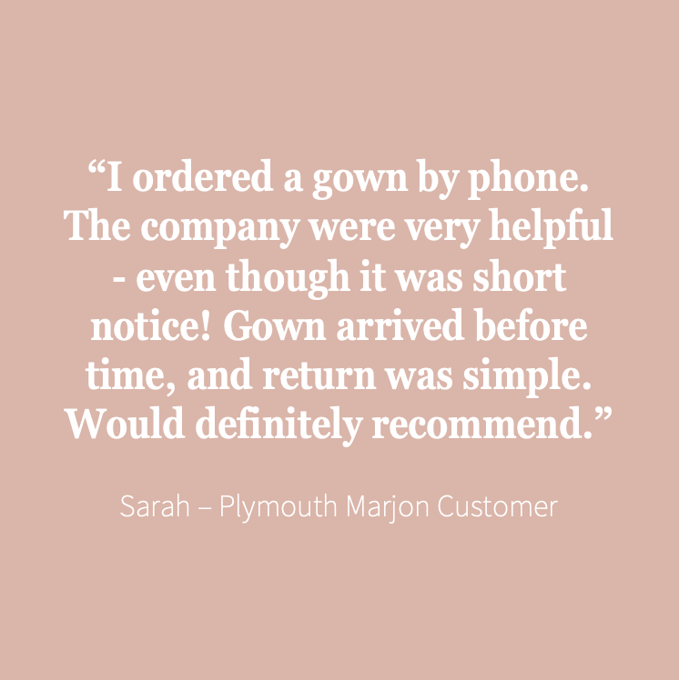 Plymouth Marjon University Bachelors Graduation Set