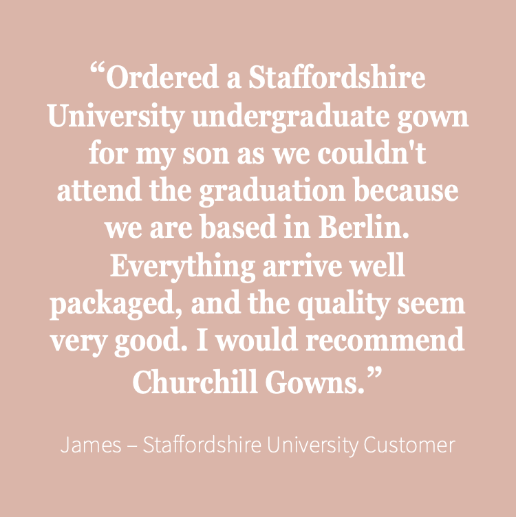 Staffordshire University Bachelors Graduation Set (Hire)