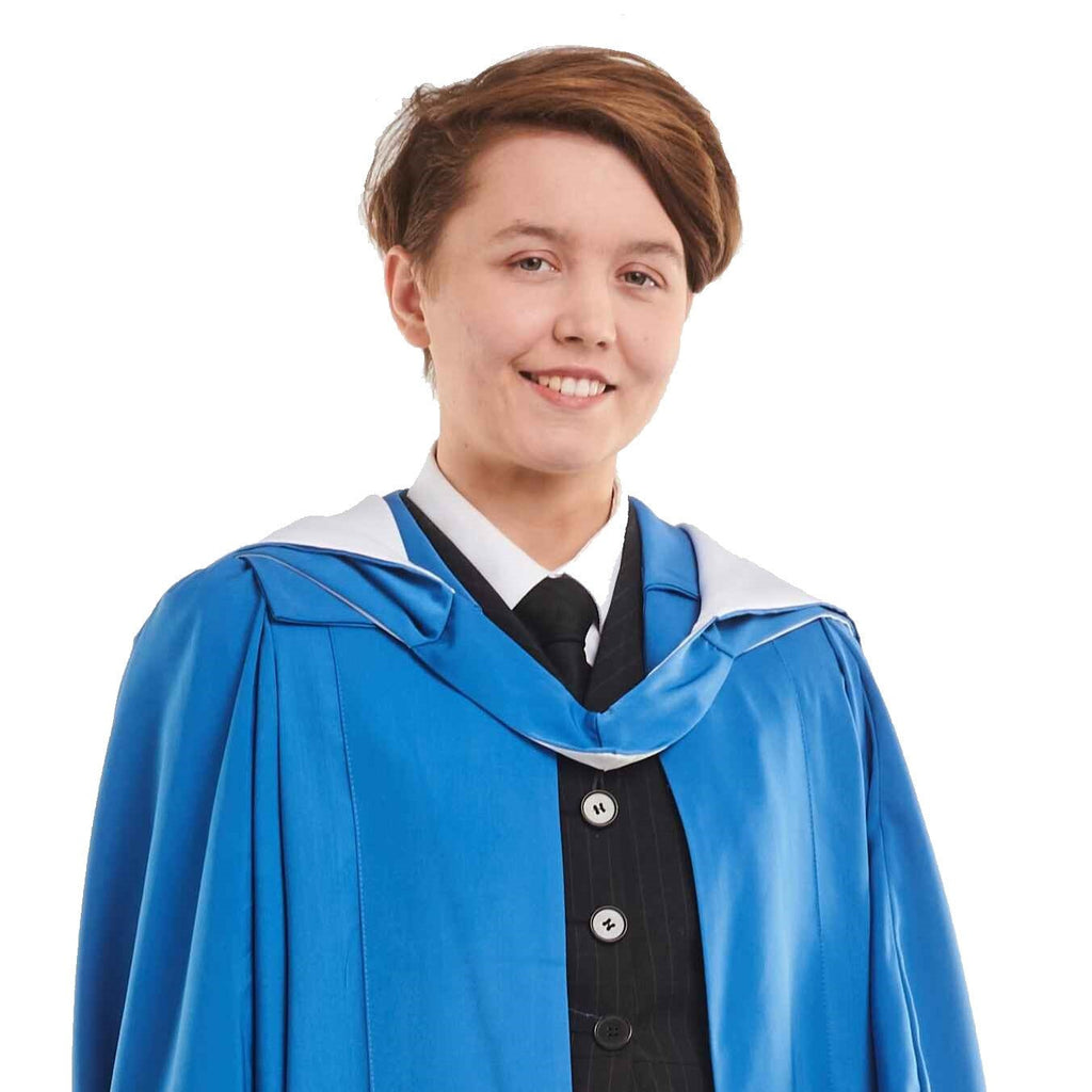 slim fit dress slacks Macquarie University PhD Graduation Gown Set – GFP Graduations main image 0