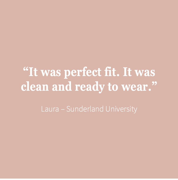 Sunderland University Masters Graduation Set