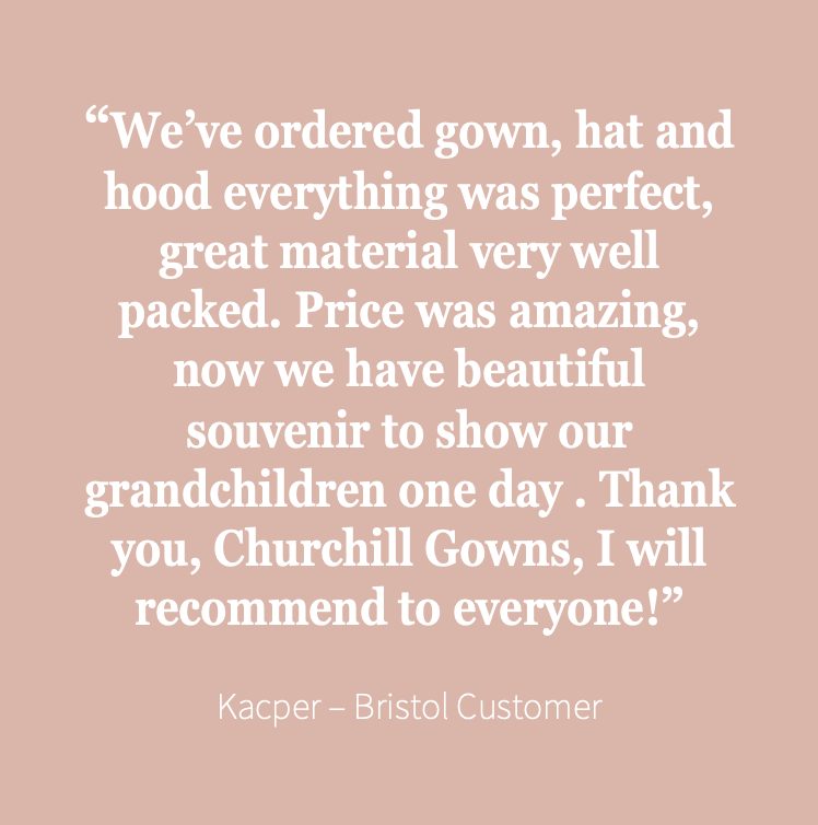 University of Bristol Masters Graduation Set