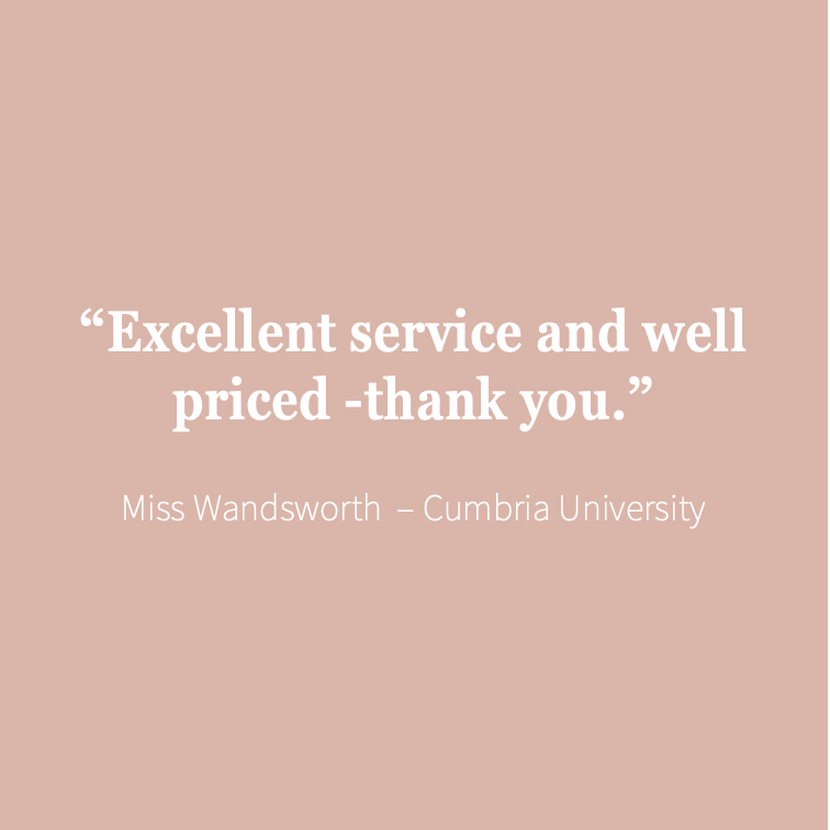 University of Cumbria Bachelors Graduation Set