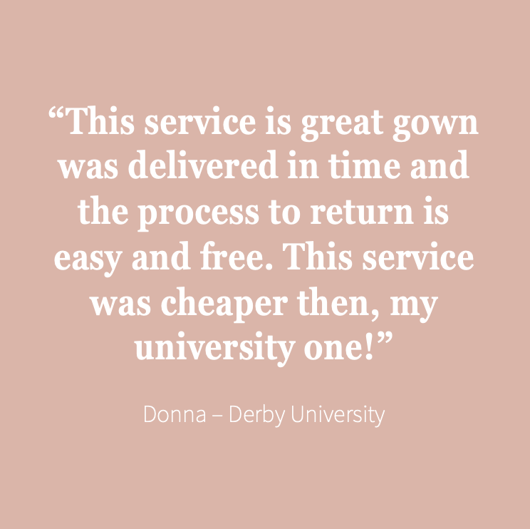 University of Derby Masters Graduation Set