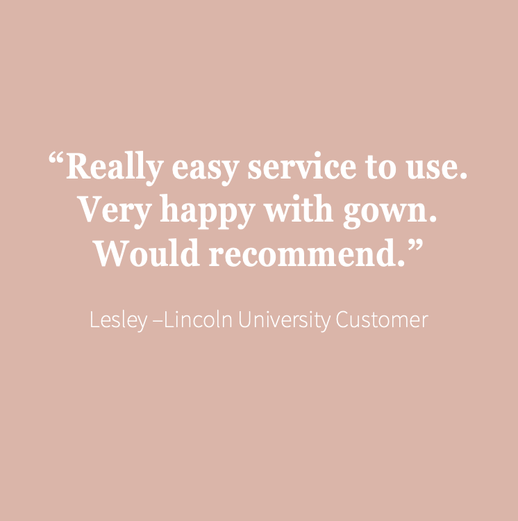 University of Lincoln Bachelors Graduation Set (Hire)