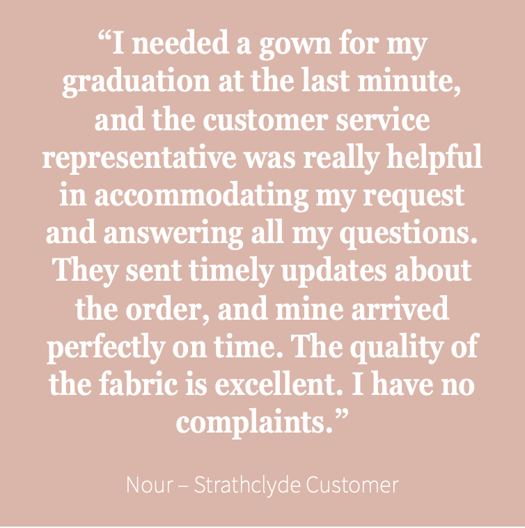 University of Strathclyde Bachelors Graduation Set (Hire)