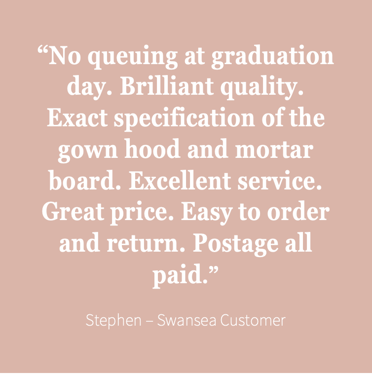 University of Swansea Bachelors Graduation Set (Hire)