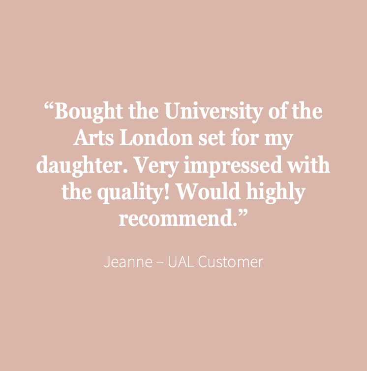 University of the Arts London Masters Graduation Set